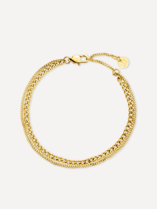 Double Trouble Armband ICRUSH Gold/Silver