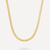 Wide Sleek Kette ICRUSH Gold/Silver