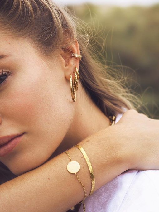 SIMPLICITY ARMBAND Gold ICRUSH Gold/Silver