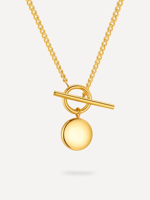 CLEAR OT KETTE SILBER ICRUSH Gold/Silver