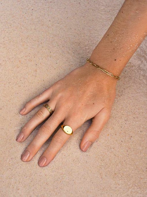 Mirror Ring Gold ICRUSH Gold/Silver