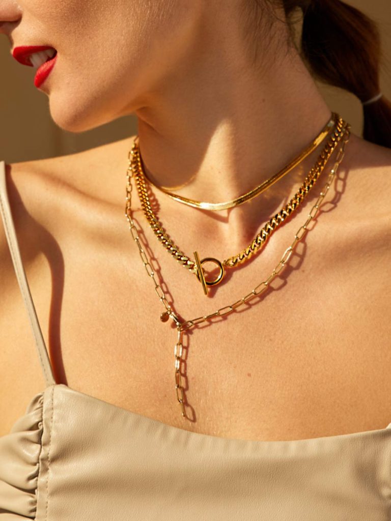 Edgy Set Gold ICRUSH Gold/Silver