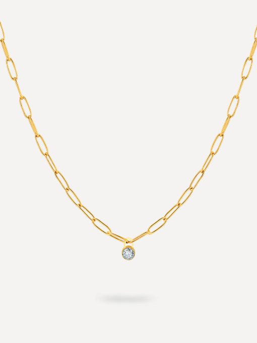 Cherish Kette Silber ICRUSH Cherish Kette Silber ICRUSH Gold/Silver