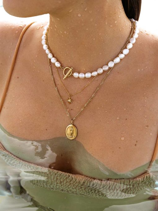 Shimmering Kette Gold ICRUSH Gold/Silver