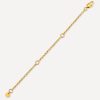 Simple Chain Extender Silber ICRUSH Gold/Silver