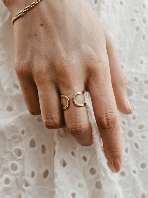 Double Ring Gold ICRUSH Gold/Silver