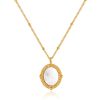 Mother of Pearl Kette Gold ICRUSH Gold/Silver