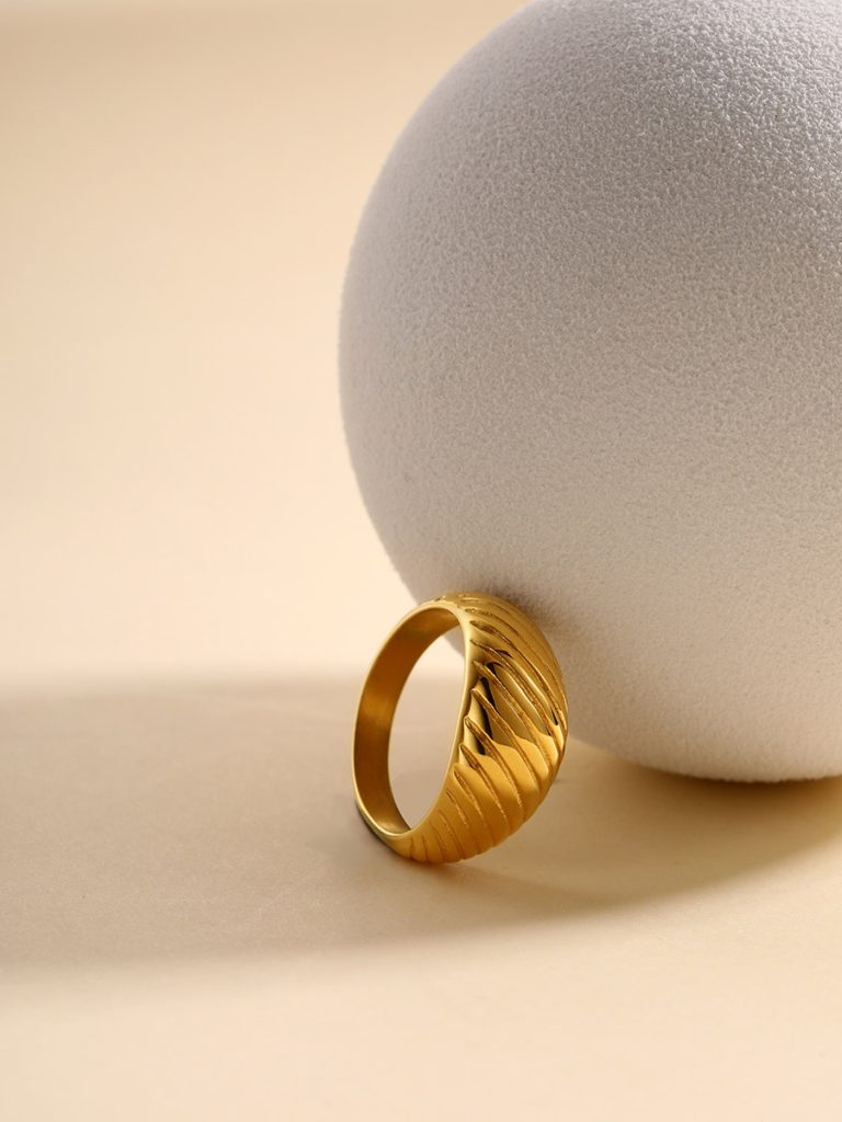 Trace Ring Gold ICRUSH Gold/Silver