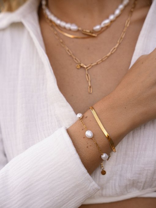 newfemininity ARMBAND Silber ICRUSH Gold/Silver