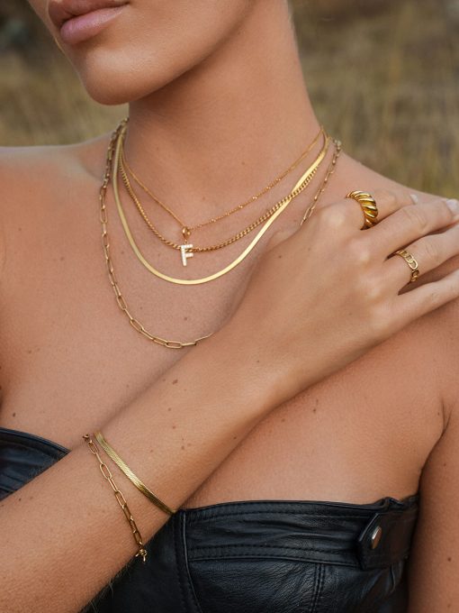 Sleek Kette ICRUSH Gold/Silver