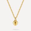 Bold heart Kette Gold ICRUSH Gold/Silver