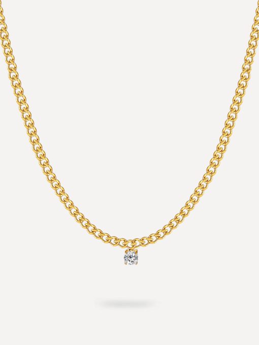 Revolution Kette Silber ICRUSH Gold/Silver