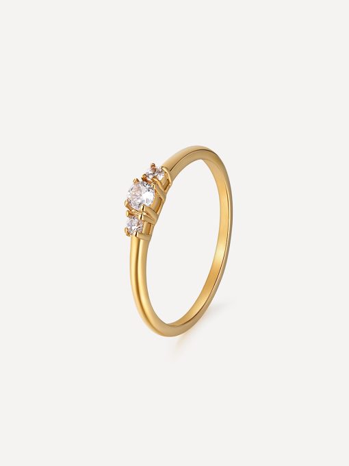 Trio Blink Ring Gold ICRUSH Gold/Silver