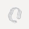 Cheery Wave Ring Silber ICRUSH Gold/Silver