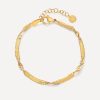 Full of Twist ARMBAND Gold ICRUSH Gold/Silver