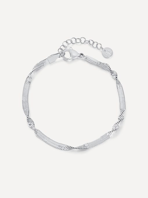 Full of Twist ARMBAND Silber ICRUSH Gold/Silver