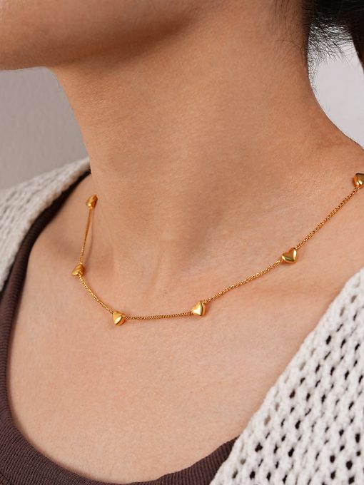 Love Transmission Kette Gold ICRUSH Gold/Silver