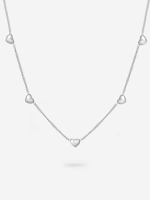 Love Transmission Kette Silber ICRUSH Gold/Silver