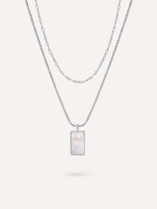 Marine Heritage Kette Silber ICRUSH Gold/Silver