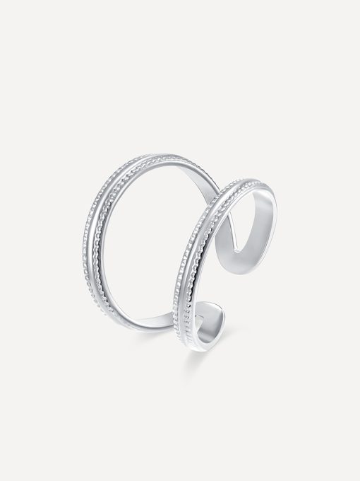 Freedom Ring Silber ICRUSH Gold/Silver