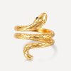 Snake Ring Gold ICRUSH Gold/Silver
