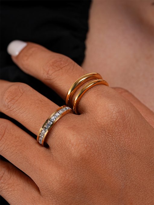 Endless Ring Gold ICRUSH Gold/Silver