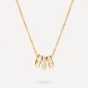 Trio Glow Kette Gold ICRUSH Gold/Silver
