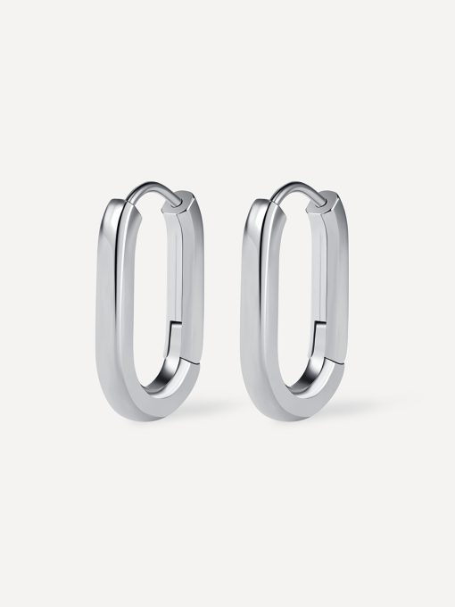 Modern Appeal Ohrringe Silber ICRUSH Gold/Silver