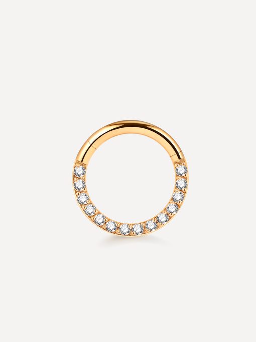 Single Glow Titan Piercing Gold ICRUSH Gold/Silver