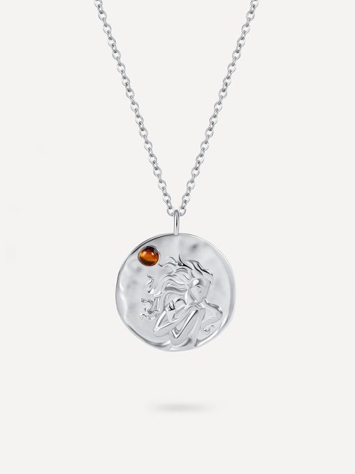 ZODIAC Kette Silber-JUNGFRAU ICRUSH Gold/Silver