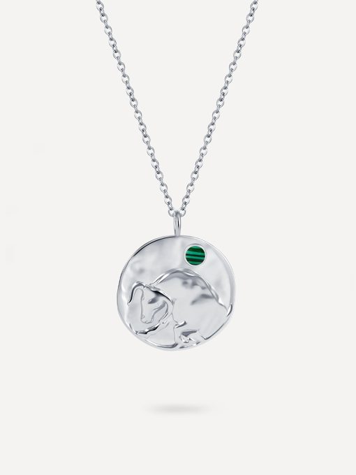 ZODIAC Kette Silber-STIER ICRUSH Gold/Silver