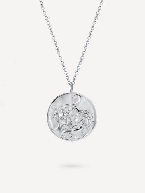 ZODIAC Kette Silber-ZWILLINGE ICRUSH Gold/Silver