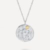 ZODIAC Kette Silber-WIDDER ICRUSH Gold/Silver