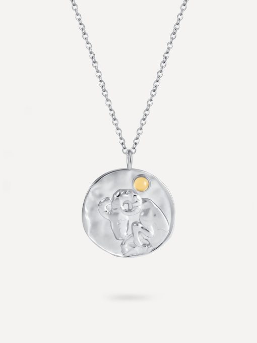ZODIAC Kette Silber-WIDDER ICRUSH Gold/Silver