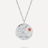 ZODIAC Kette Silber-WAAGE ICRUSH Gold/Silver
