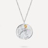 ZODIAC Kette Silber-STEINBOCK ICRUSH Gold/Silver