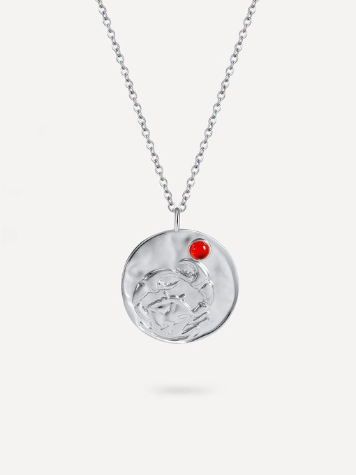 ZODIAC Kette Silber-KREBS ICRUSH Gold/Silver