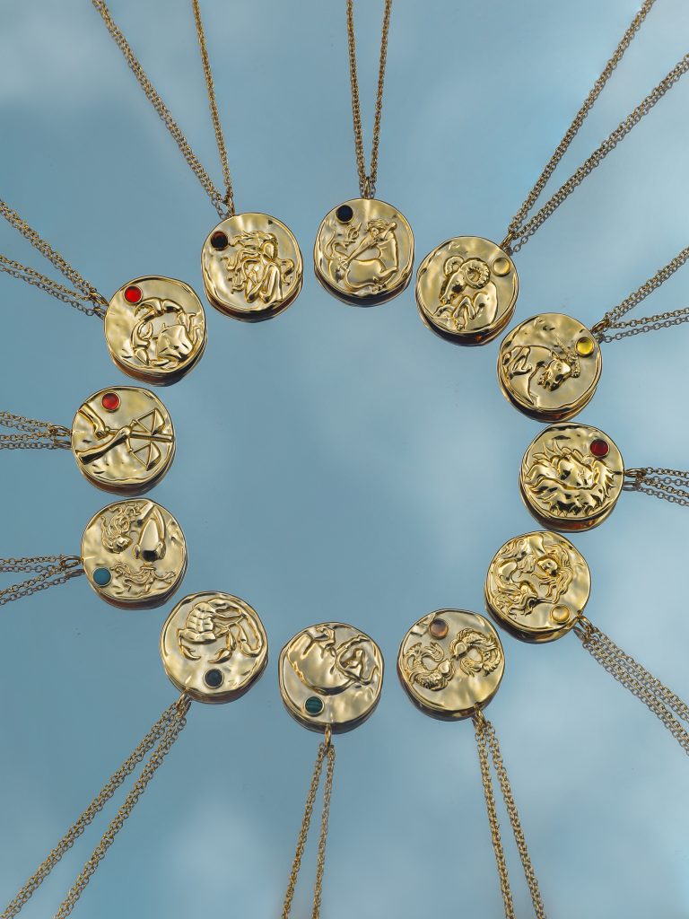 ZODIAC Kette Gold-JUNGFRAU ICRUSH Gold/Silver