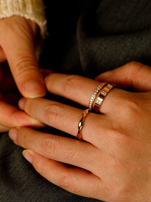 Felice Ring Gold ICRUSH Gold/Silver