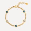 Summer Sky ARMBAND Gold ICRUSH Gold/Silver