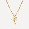 Coconut Palm Kette Gold ICRUSH Gold/Silver