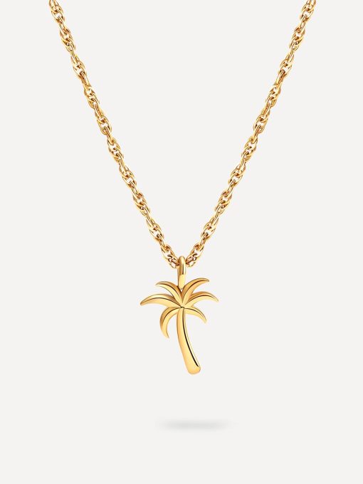 Coconut Palm Kette Gold ICRUSH Gold/Silver