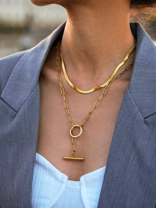 Halo OT Kette Gold ICRUSH Gold/Silver