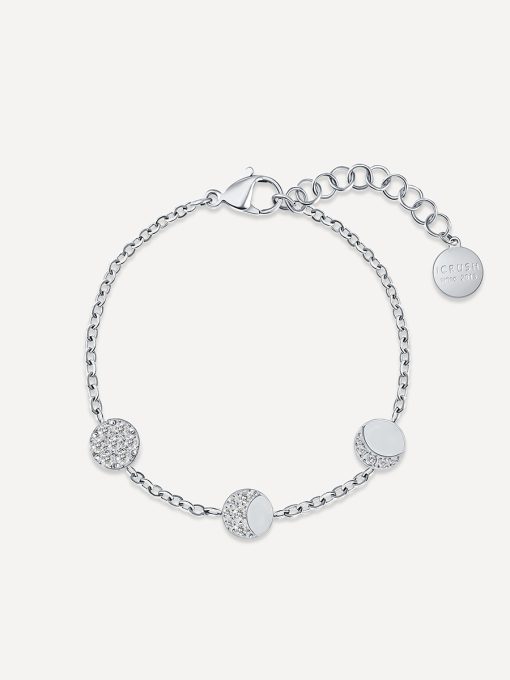 Moon Phase ARMBAND Silber ICRUSH Gold/Silver