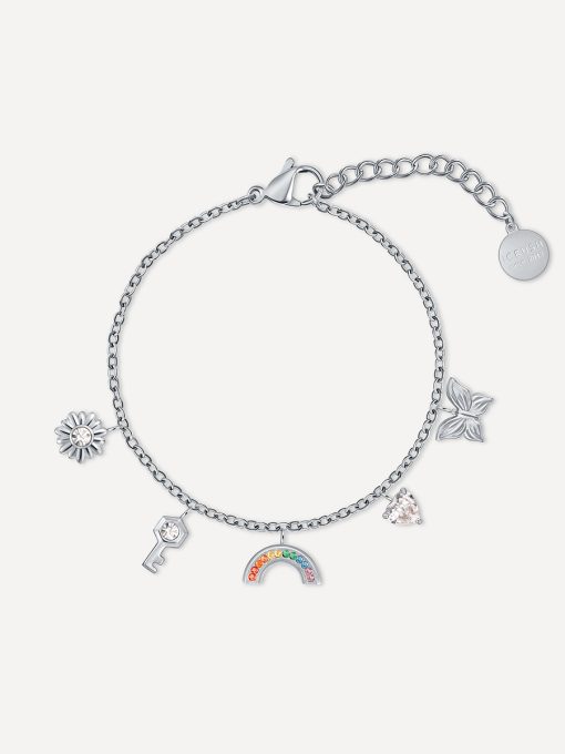 Embrace Love ARMBAND Silber ICRUSH Gold/Silver