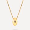 Modern Bean Kette Gold ICRUSH Gold/Silver