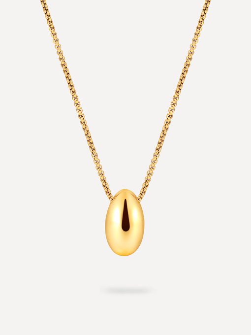 Modern Bean Kette Gold ICRUSH Modern Bean Kette Gold ICRUSH Gold/Silver