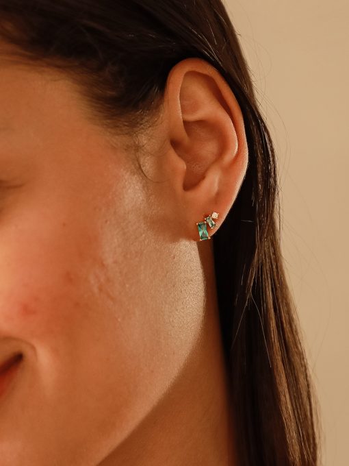 Glacier's Kiss Ohrringe Gold ICRUSH Gold/Silver